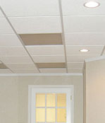 Basement ceiling tiles - Danbury and Greenwich
