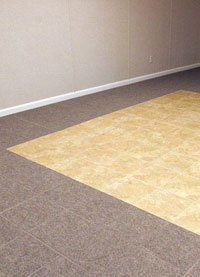 Basement Wood Flooring installed in Greenwich, Connecticut, New York and Massachusetts